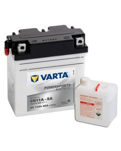 VARTA 012 014 008 - 6V 11Ah (Moottoripyörän akku)