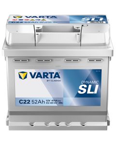 VARTA C22 - 12V 52Ah (Auton akku)