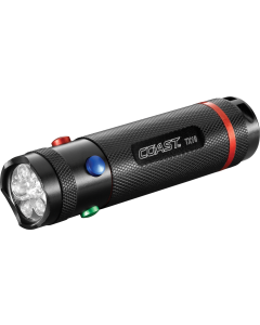 COAST TX10 Moniväri LED-käsivalaisin- blisteripakkaus