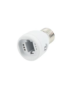 Lampunkanta-adapteri E27 - G24 (1 kpl)