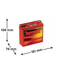 ODYSSEY PC680 - 12V 16Ah