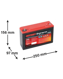 ODYSSEY PC950 - 12V 34Ah
