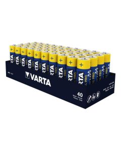 VARTA Industrial Pro AA Batteri - 40 kpl.