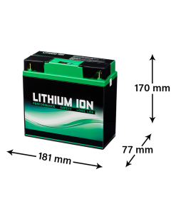 Litium MC Akku 12V - 450A SAE