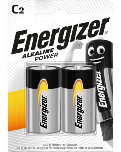 Energizer Alkaline Power C / E93 paristot (2 kpl, läpipainopakkaus)