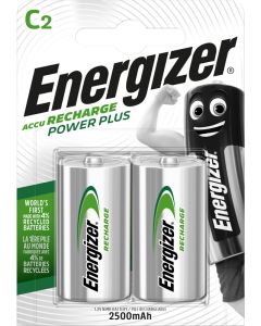 Energizer Recharge  Power Plus C / NH35 2500mAh Paristot (2kpl. pakkaus)