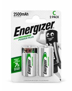 Energizer Recharge Power Plus C/NH35 2500mAh paristot (2 kpl)