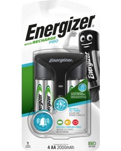 Energizer Pro Charger EU sis. 4 x AA 2000mAh Energizer paristot