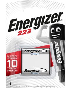 Energizer litium Foto/ Hälytys 223 / CR-P2 paristot (1 kpl. Pakkaus)