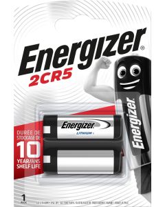 Energizer litium 2CR5 Foto/ Hälytys paristot (1 kpl. Pakkaus)