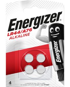 Energizer Alkaliparistot LR44/ A76  (4 kpl. Pakkaus)