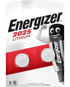 Energizer litium CR2025 paristot (2kpl. Pakkaus)