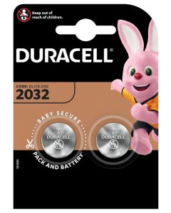 DURACELL DL2032 / CR2032 nappiparisto (2 kpl.)