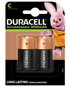 Duracell C / Baby Recharge Ultra paristo (2 kpl)