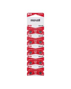 Maxell LR41 / 192 Alkali (10 kpl) 1.5V