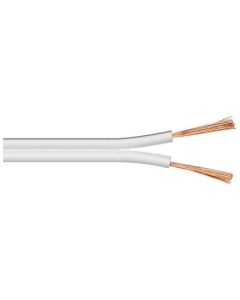 Kaiutinkaapeli valkoinen CU 50m