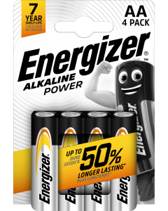 Energizer Alkaline Power AA/E91 paristot (4 kpl)