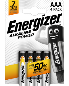 Energizer Alkaline Power AAA/E92 paristot (4 kpl)