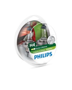 PHILIPS Auton polttimo H4 ECOVISION (LONGLIFE) - Kahden pakkaus