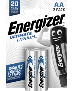Energizer Ultimate AA/E91/L91 litiumparistoa (2 kpl pakkaus)