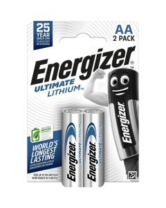 Energizer Ultimate Lithium AA / E91 / L91 paristot (2 kpl)