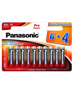 Panasonic Pro Power AA paristot - 10 kpl Läpipainopakkaus