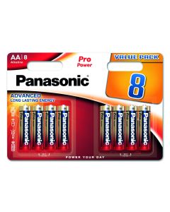 Panasonic Pro Power AA paristot - 8 kpl Läpipainopakkaus