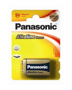 Panasonic Alkali Power 9V paristot - Läpipainopakkaus