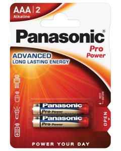 Panasonic Pro Power AAA / LR03 - 2 kpl läpipainopakkaus