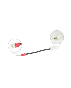 Liitinmuunnin nopea 4,8mm:stä 6,3mm:iin
