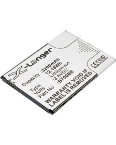 Akku mm. laitteelle Samsung Galaxy Mega 6.3 (Yhteensopiva)