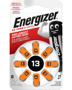 Energizer Kuulokoje 13 Paristoilla (8 kpl Pakkaus)