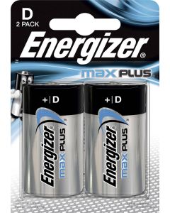 Energizer Max Plus D/E95 (2 kpl läpipainopakkaus)