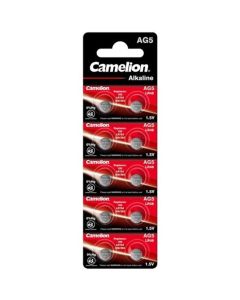 LR754 Camelion Alkaline knapcelle batteri  AG5 (10 stk. Pakning)