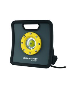 Scangrip NOVA-EX ATEX Zone 1 / 2 / 21 og 22 Eksplosionssikker LED-arbejdslampe med 10m kabel UDEN STIK (2000 lumen)