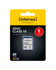 Intenso 8GB SDHC Muistikortti Class 10