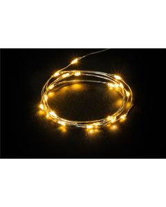 Goobay -valoketju, jossa 20 LED -valoa hopeanvärinen 2 kpl