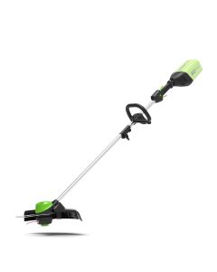 Greenworks, GD60LT, Trimmeri, 60V, pyöreä kahva, ilman akkua ja yleislaturia