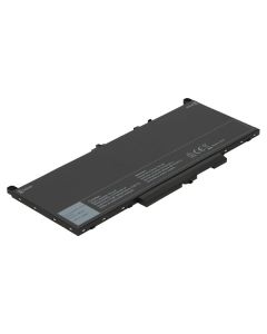 2-Power-kannettavan akku 7,6 V, 7080 mAh, 55 Wh, Dell Latitude -mallille