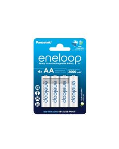 Panasonic eneloop AA Ladattavat akut 4 kpl. BK-3MCDE/4BE