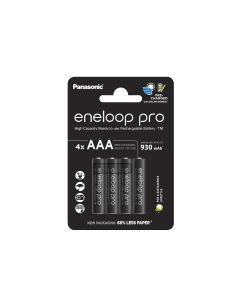 Panasonic eneloop Pro AAA Ladattavat paristot 4 kpl. BK-4HCDE/4BE