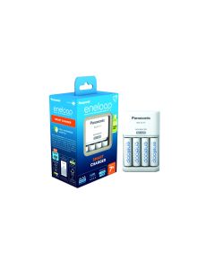 Panasonic Eneloop latautuu AA/AAA 4 kpl. mukaan lukien 4 kappaletta. AA Ladattavat paristot K-KJ17MCD40E