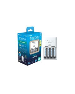 Panasonic Eneloop -perusteet 4 kpl. AA/AAA: n mukaan lukien. 4 kappaletta. AAA Eneloop Ladattavia paristoja K-KJ51MCD04E