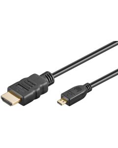 Goobay HDMI nopea kaapelimikro - 4K @ 60 Hz - 2M