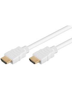 Goobay nopea HDMI 2.0 -kaapeli - 10m - valkoinen