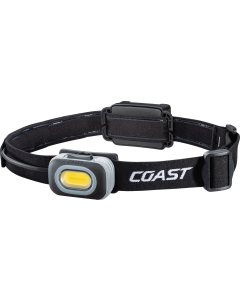 COAST RL10 Ajovalaisin valkoisella ja punaisella valolla 560 lumenia