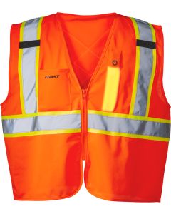 COAST SV350 (XXL) - Huomioliivi aktiivisella valolla
