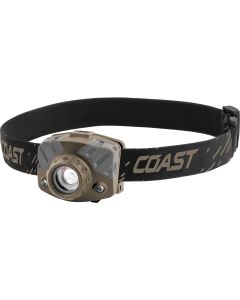 COAST FL65 otsalamppu - camo - (415 lumenia) - läpipainopakkaus
