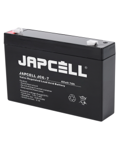 Japcell JC6-7 6V 7Ah AGM-lyijyakku