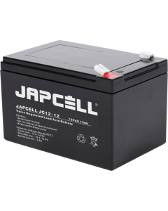 Japcell JC12-12 12V 12Ah AGM-lyijyakku